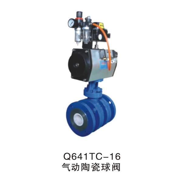 Q641TC-16 氣動陶瓷球閥